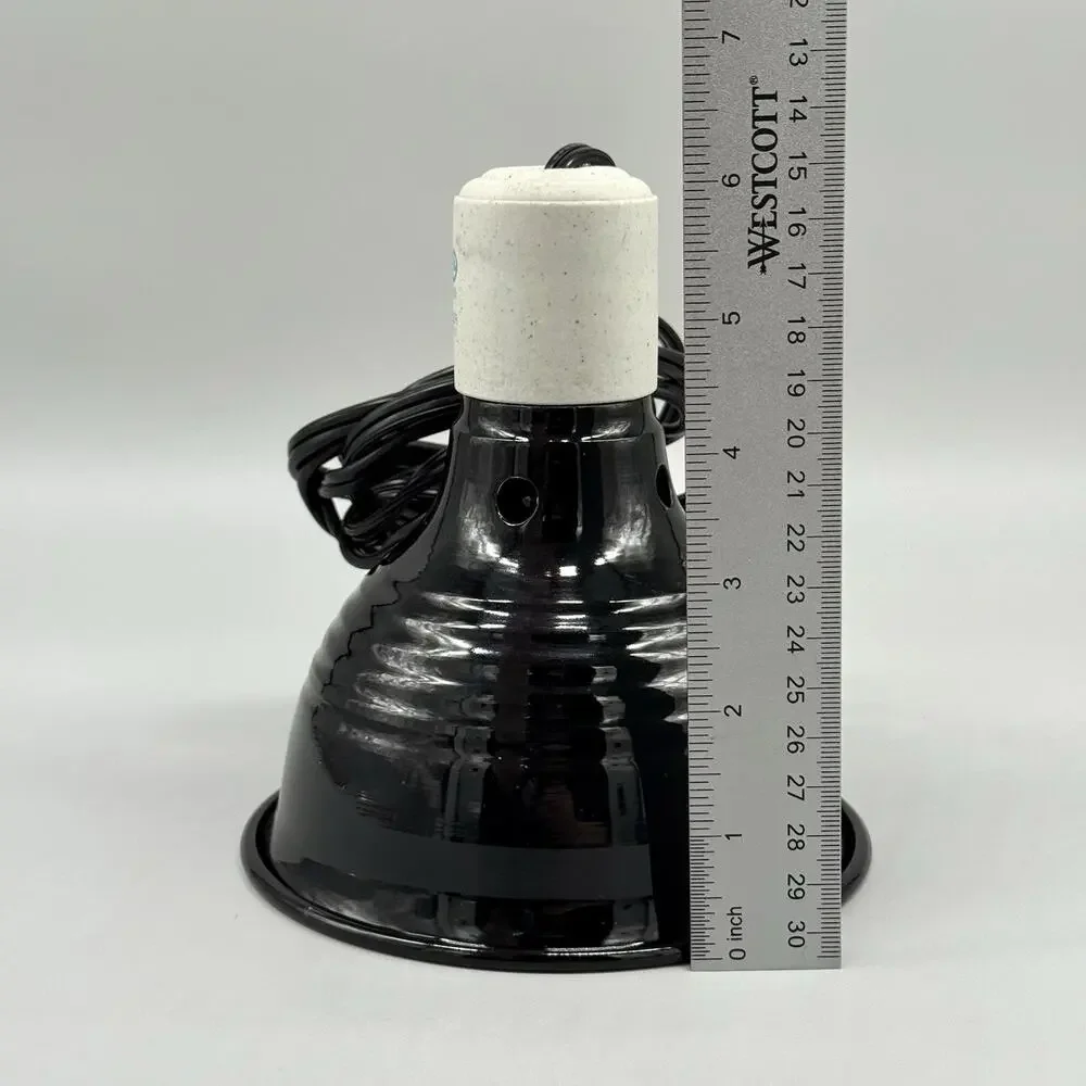 Reptile Light Fixture 5'' Standard Dome Reptile Basking + Ceramic Heat Bulb